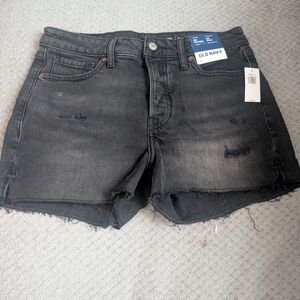 Old Navy Women's Black Denim Shorts